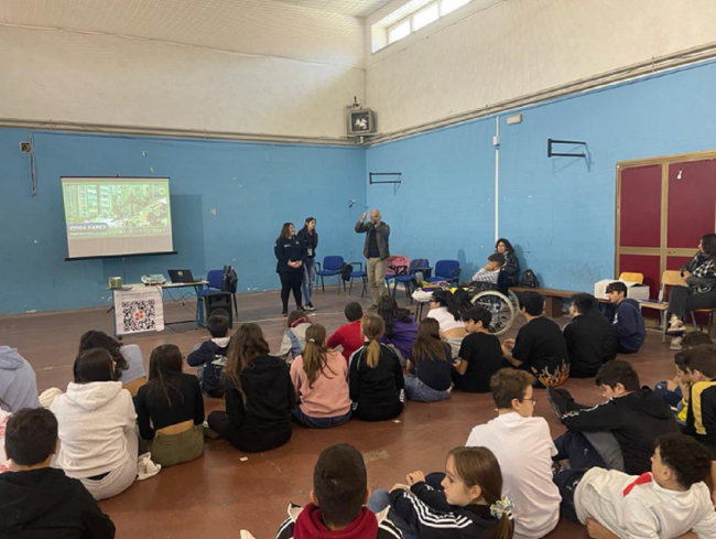 La Protezione civile incontra l’I.C. “F. De Roberto”