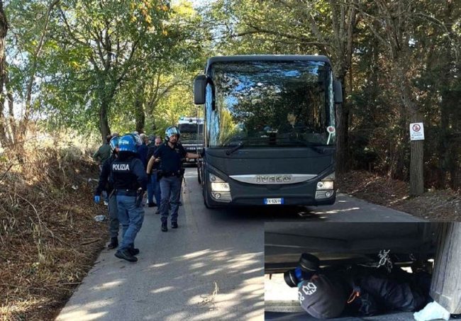Migranti, 21 sbarchi a Lampedusa. A Caltanissetta attivisti bloccano pullman con stranieri