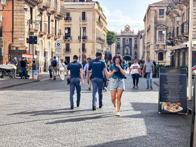 Criminalità diffusa, il Questore di Catania emette 17 avvisi orali