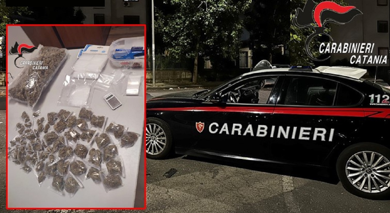 Catania, droga nascosta tra le bomboniere in una vetrinetta: “beccato” pusher ai domiciliari