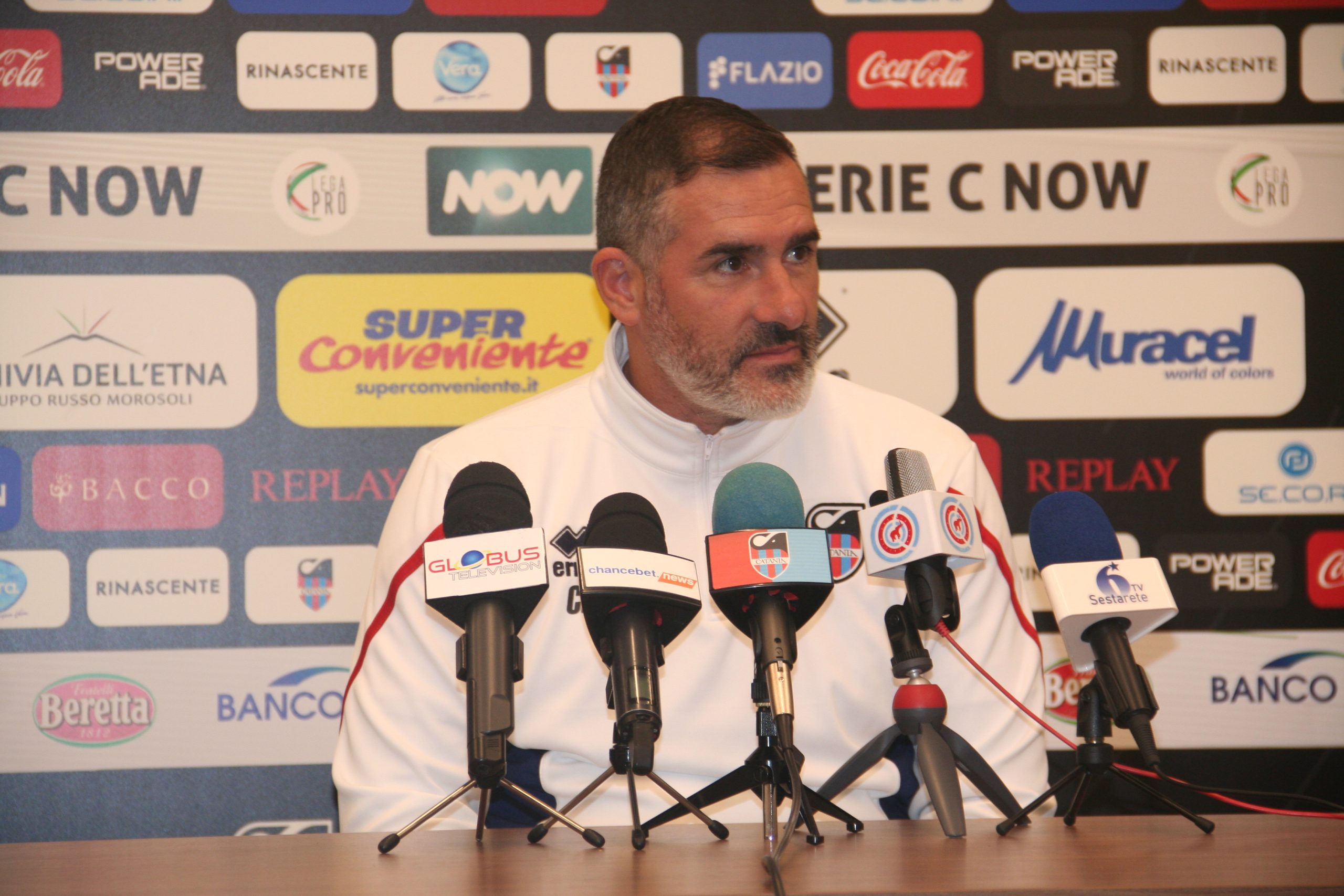 Lucarelli: “Il Catania sta lavorando per tornare in salute. Domenica occorrerà più “fame e cattiveria”