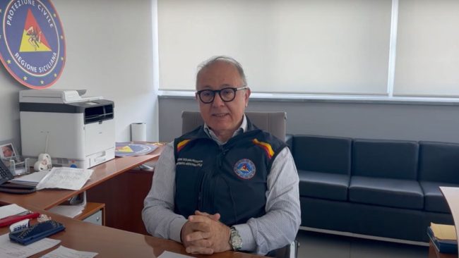 Sicilia, l’attività della Protezione Civile: l’intervista al direttore generale Salvatore Cocina