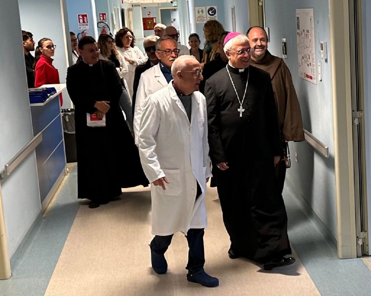 L’arcivescovo di Catania visita gli ospedali di Paternò e Biancavilla