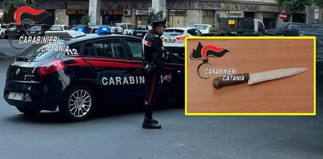 Minaccia gli impiegati del Centro per l’impiego con un coltello, 62enne denunciato ad Acireale