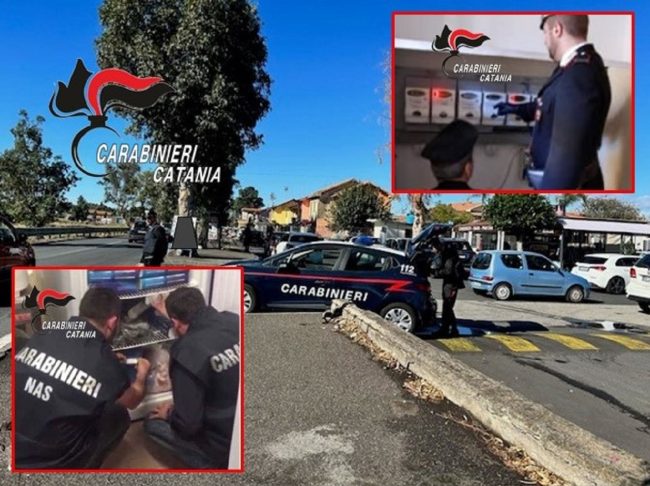 Catania, lotta contro i furti di energia elettrica: a setaccio anche chioschi-bar e paninari