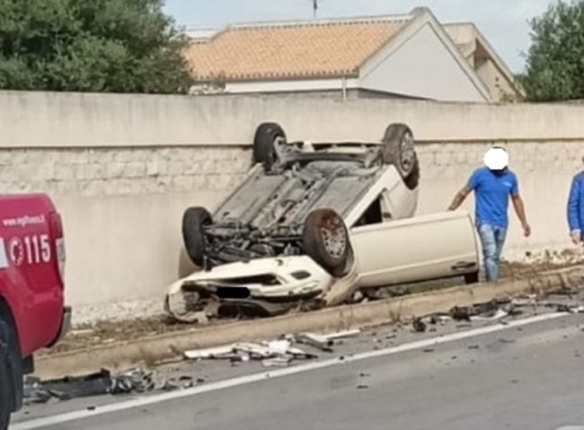 Incidente sulla Scicli-Modica, carambola di auto sulla Provinciale 42
