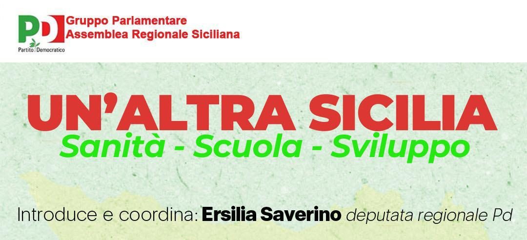 Un’altra Sicilia: il Pd siciliano si ritrova a Catania sabato 18 novembre