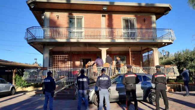 Sgomberato un bene confiscato alla mafia alla Zona Industriale di Catania