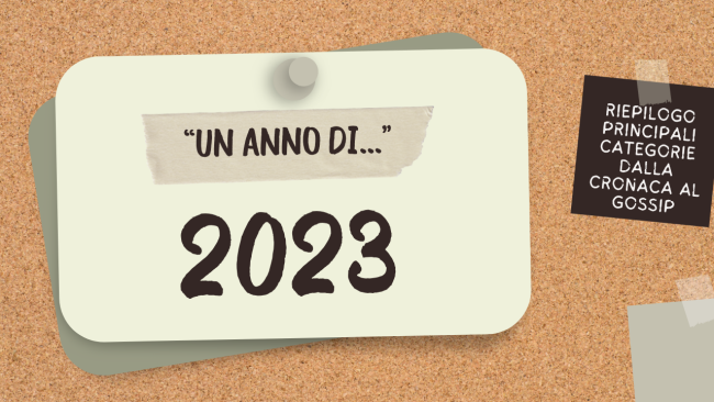 “Un anno di…”, il riepilogo delle principali categorie trattate nel 2023: la PROGRAMMAZIONE
