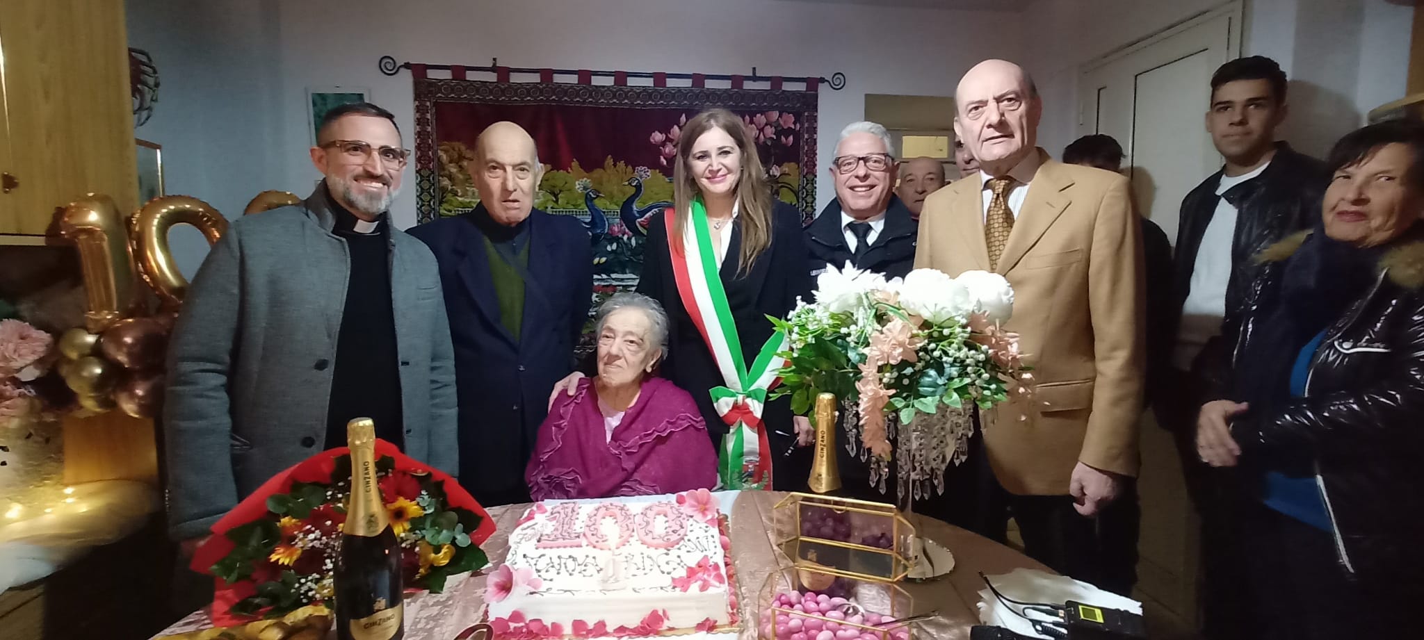 Realmonte festeggia le 100 candeline della nonnina Cesarina Burato