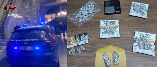 Girava in motorino per piazzare dosi di marijuana, 42enne arrestata a Taormina
