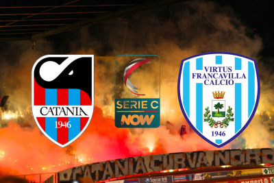 Catania – Virtus Francavilla 1 – 1: gioco e volontà non bastano, primo pari per Lucarelli.