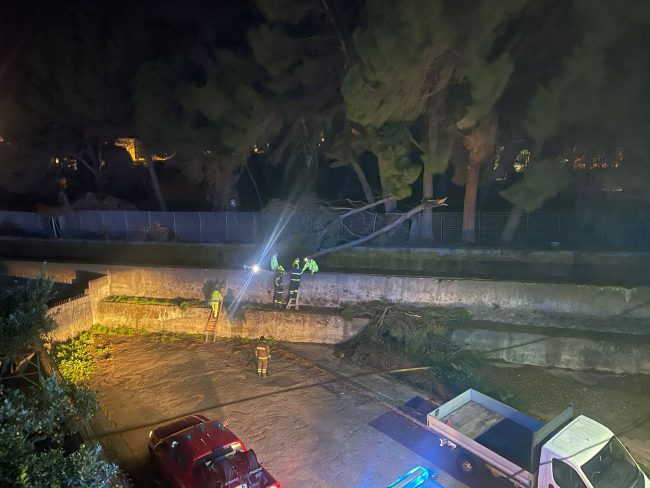 Riposto, sopralluoghi in corso dopo le forti raffiche di vento. Il sindaco: “Verifiche nelle scuole”