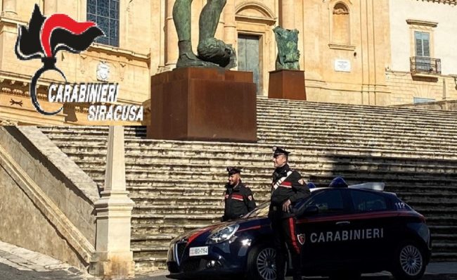 Furto nella sede dell’Associazione Nazionale Carabinieri a Noto: denunciato 39enne