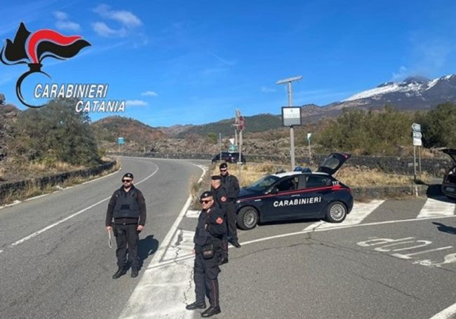 Operazione “Buon Natale sicuro”, controlli a tappeto a Nicolosi