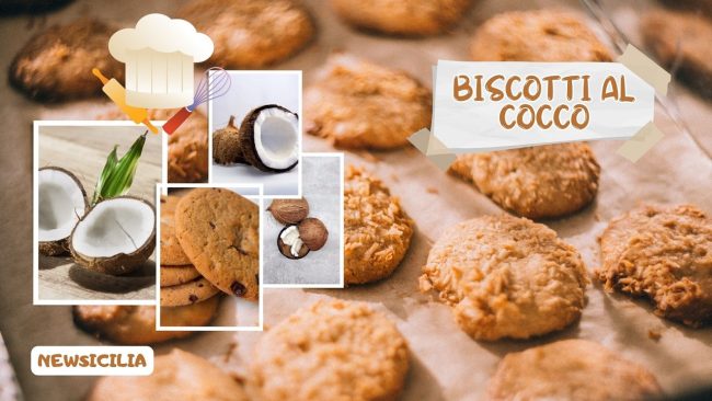 Biscotti al cocco, come prepararli con soli 3 ingredienti