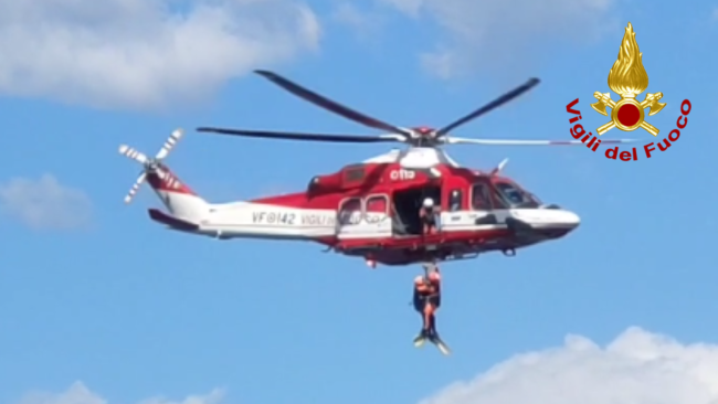 Il Reparto Volo dei vigili del fuoco della Sicilia chiude l’anno con oltre 400 ore di volo