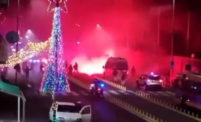Catania-Pescara, sei poliziotti feriti e un autobus distrutto: la conta dei danni il giorno dopo gli scontri