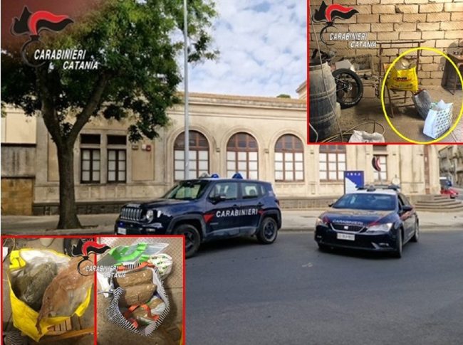 Quasi 4 kili di droga nascosta in casa, pusher 19enne arrestato a Caltagirone