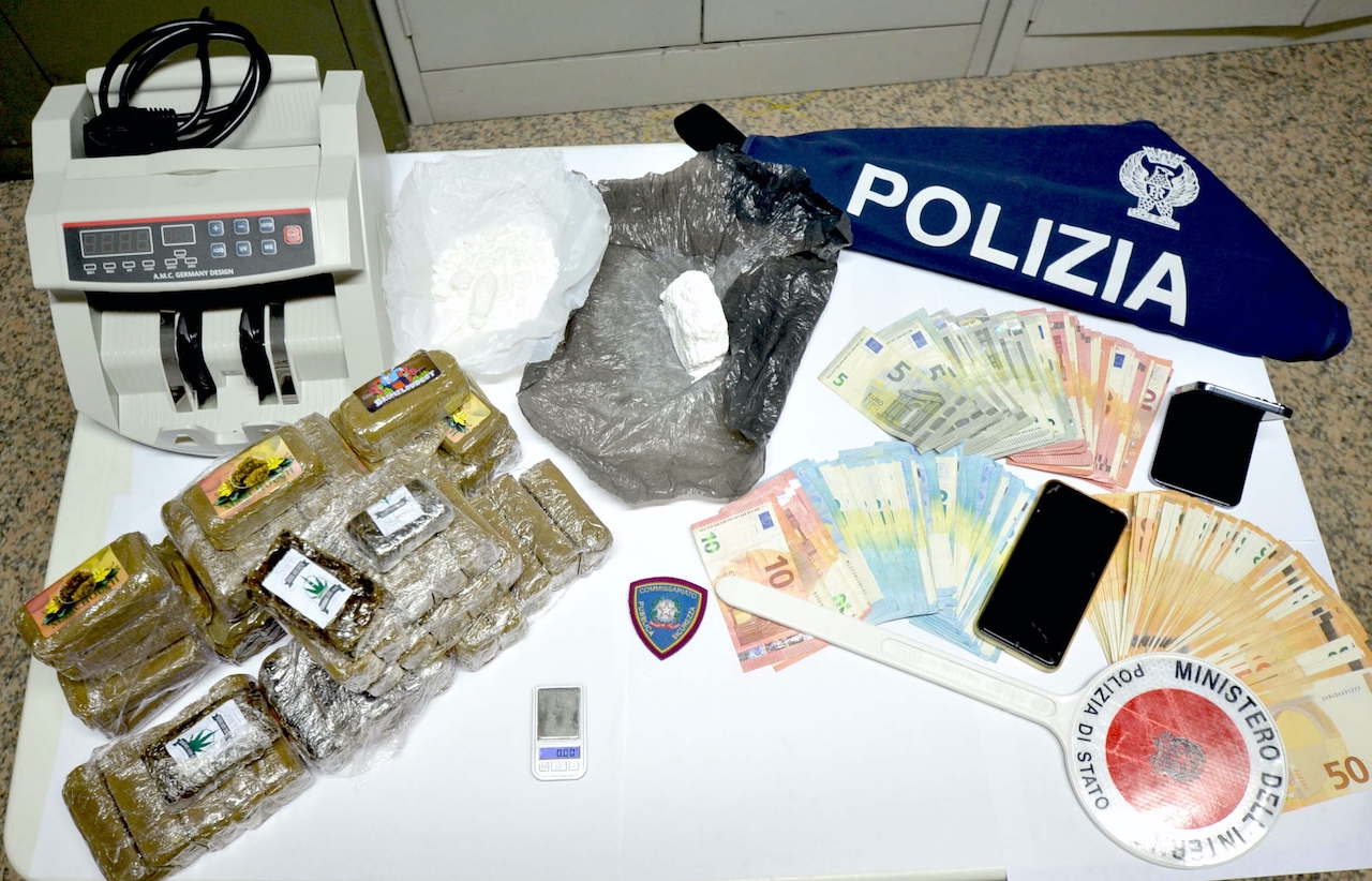 Maxi sequestro di droga per un valore di 120mila euro a Comiso