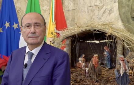 Natale 2023, gli auguri del presidente della Regione Schifani a tutti i siciliani