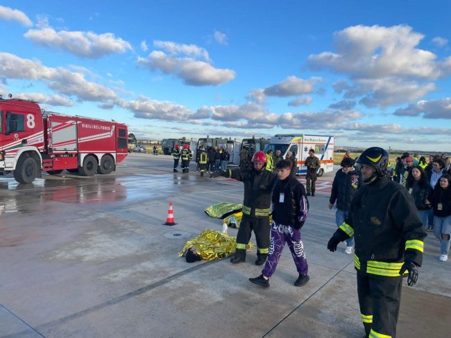 A Trapani simulazione di un incidente, aeroporto chiuso per esercitazione