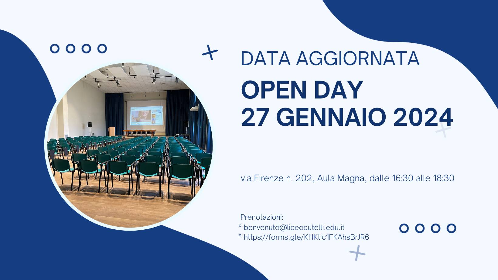 Secondo Open Day al Liceo Cutelli e Salanitro, porte aperte il 27 gennaio – INFO e DETTAGLI