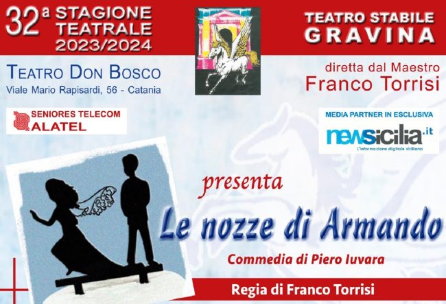 Teatro Stabile Gravina va in scena con “Le nozze di Armando” 