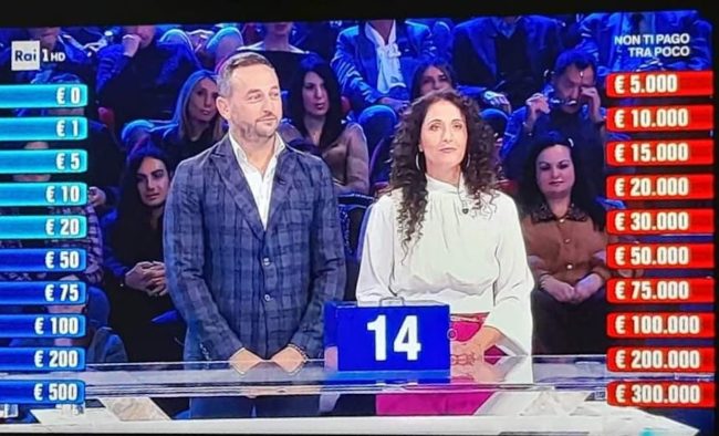 Da Acireale ad “Affari tuoi”, Ilenia e Giuseppe portano a casa 77mila euro