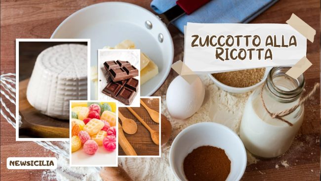 Zuccotto alla ricotta, la ricetta con pochi e semplici passaggi