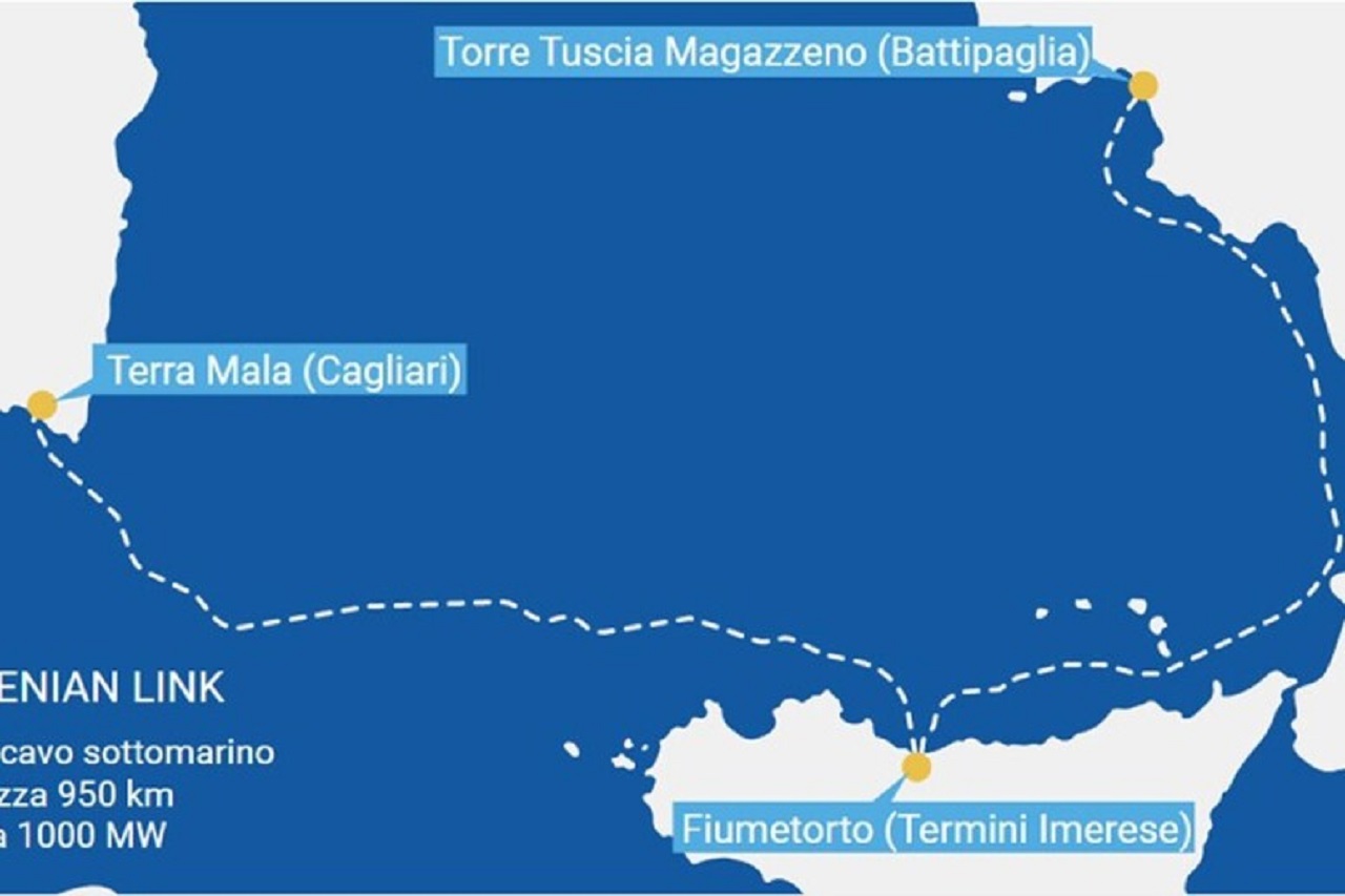 Tyrrhenian Link, gli ultimi 500 milioni di euro per il collegamento sottomarino