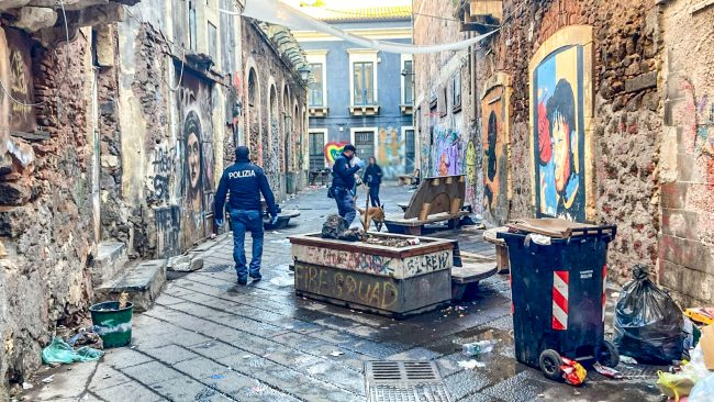 Controlli a San Berillo, recuperato uno scooter che era stato rubato