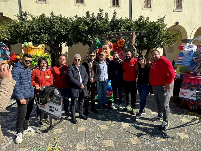 C’è un pò di Carnevale di Acireale a Valverde