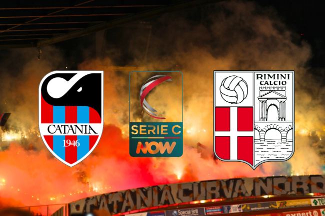 Catania – Rimini 2 – 0: tifo, orgoglio & finale!