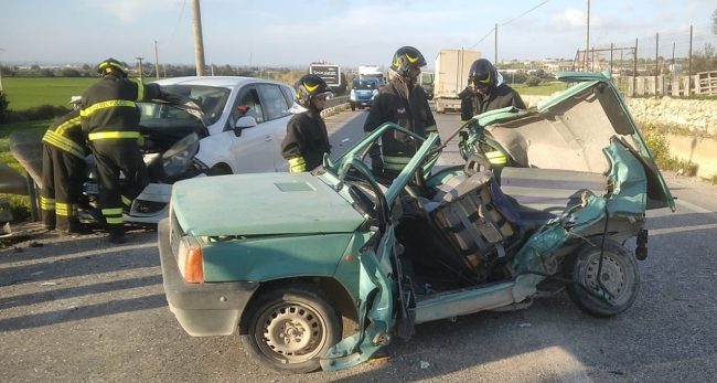 Incidente sulla provinciale Comiso-Santa Croce Camerina