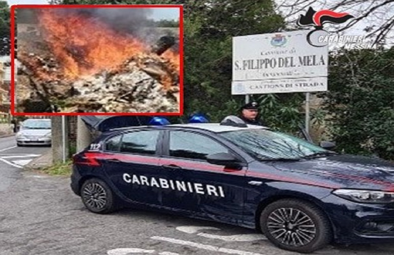 Appicca un fuoco e brucia un’auto parcheggiata: arrestato 30enne nel Messinese
