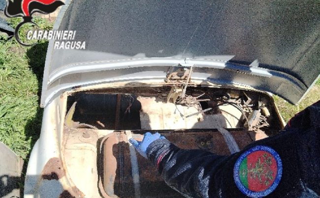 Padre e figlio avevano realizzato una discarica abusiva: sequestrato un terreno nel Ragusano