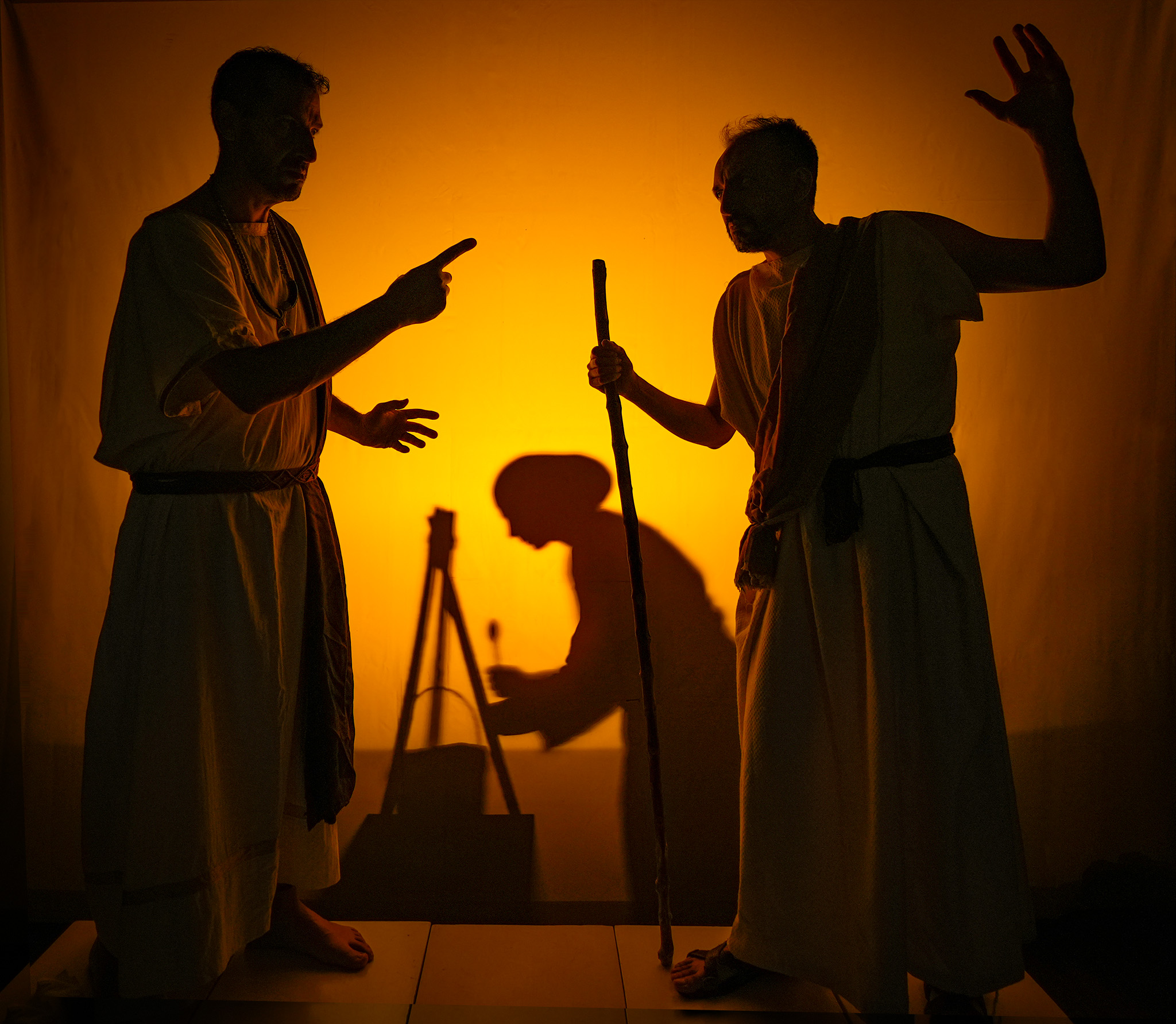 Teatroimpulso torna in scena con “Il processo per l’ombra dell’asino” di Friedrich Dürrenmatt