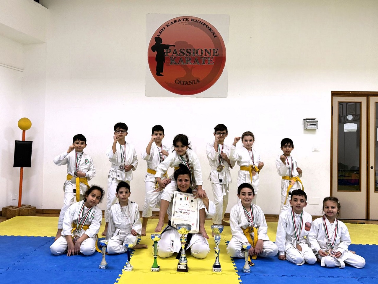 Nuovo trofeo KenpoKai per i giovani karateka catanesi della Maestra Denise Distefano