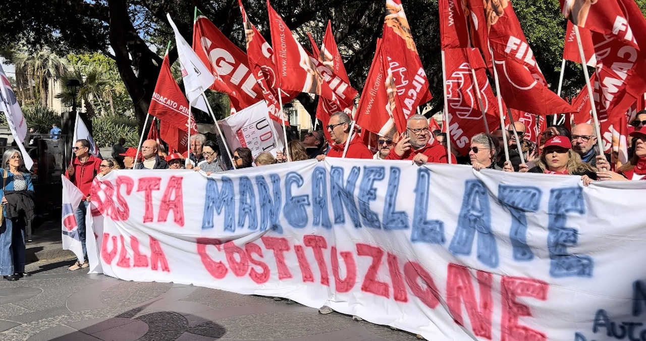 Catania, manifestazione contro l’Autonomia differenziata: intervista a Carmelo De Caudo