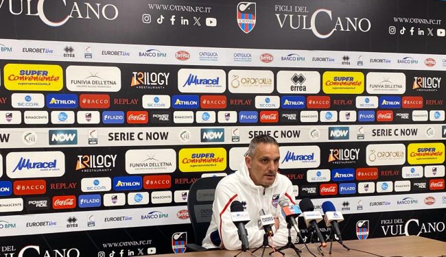 Catania-Audace Cerignola, l’analisi pre-partita di mister Michele Zeoli