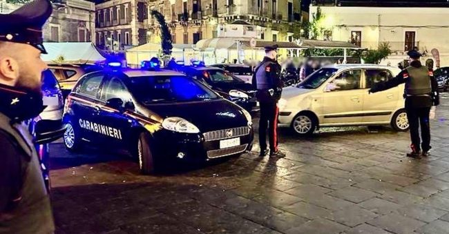 Catania, continuano senza sosta i controlli: obiettivo movida sicura