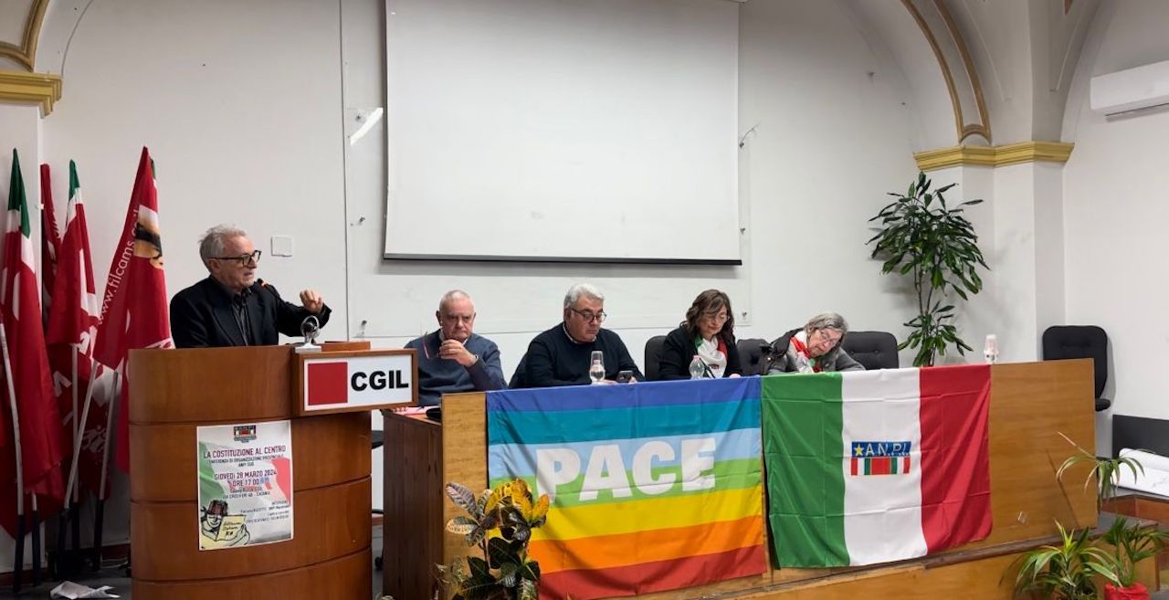 Conferenza ANPI, il richiamo alla battaglia per la Democrazia: “Costituzione al Centro”