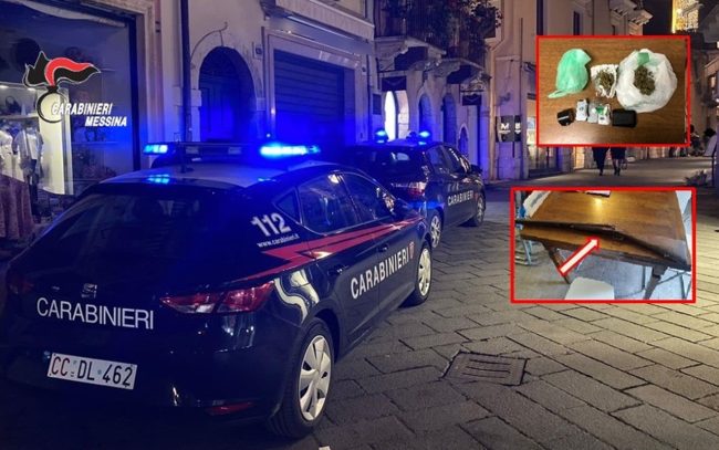 Controlli a Taormina, beccato giovane alla guida con spinello e uno con la cocaina negli slip