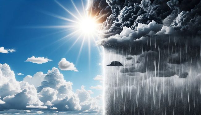 Meteo, domani tempo instabile: la Sicilia si divide tra sole e pioggia