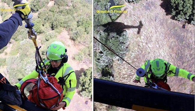 Soccorso un escursionista sul versante ovest dell’Etna