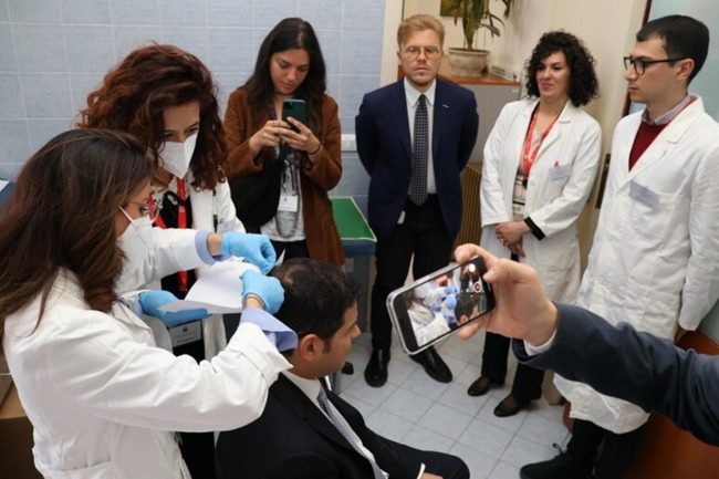 Giornata di test anti-droga per i deputati regionali a Palazzo dei Normanni