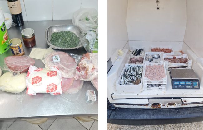 Prodotti ittici senza tracciabilità, sanzioni di oltre 11mila euro e oltre 100 kg sequestrati