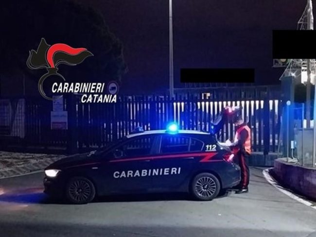 Servizio straordinario di controllo sul territorio nel Catanese