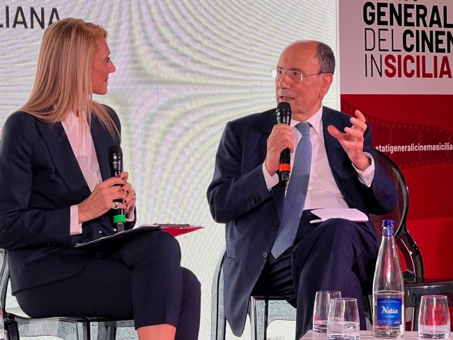 Stati generali del Cinema, Schifani: “La Sicilia? Un set a cielo aperto” – VIDEO INTERVISTA